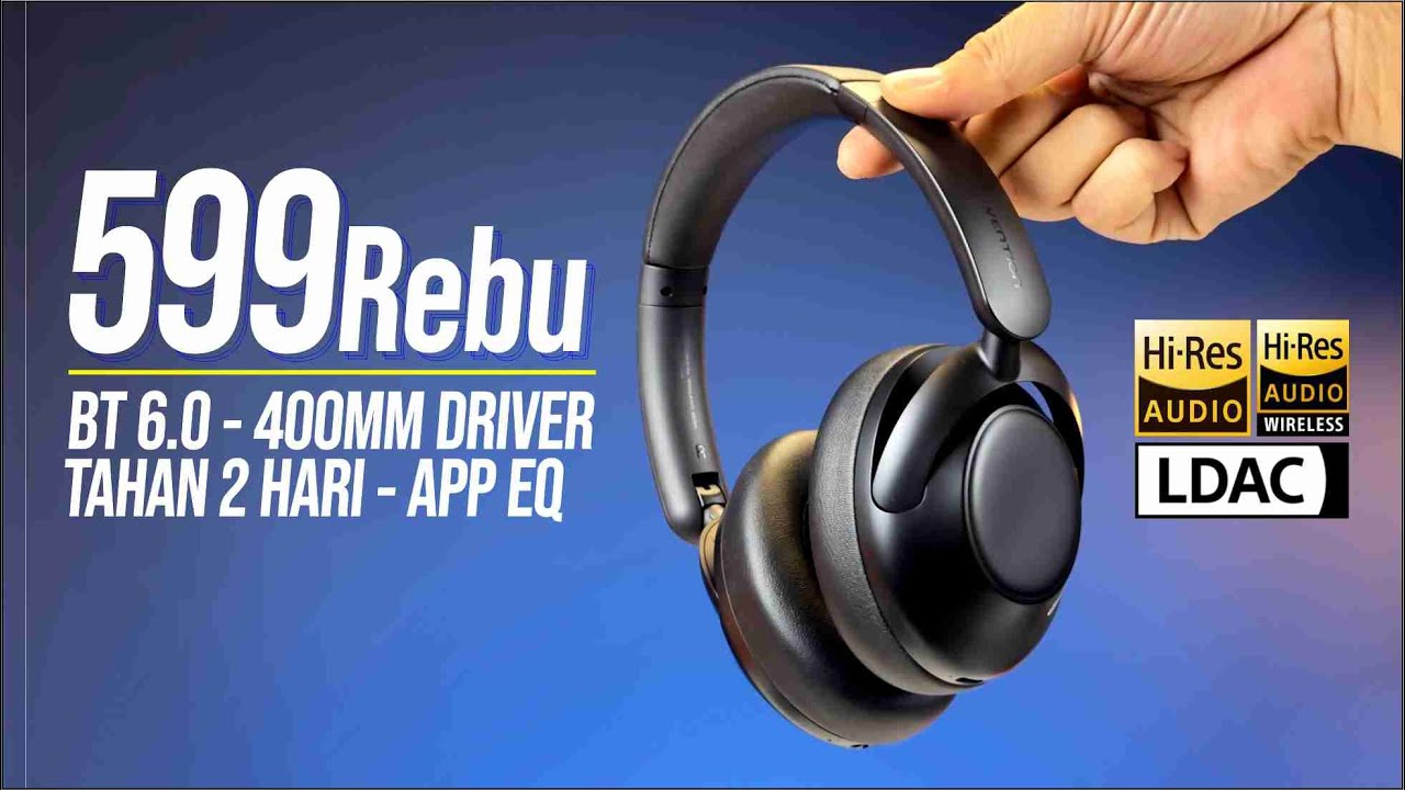se PREMIUM ini, harga nya terlalu murah    |    Hires-LDAC Headset audio Echo Clarity