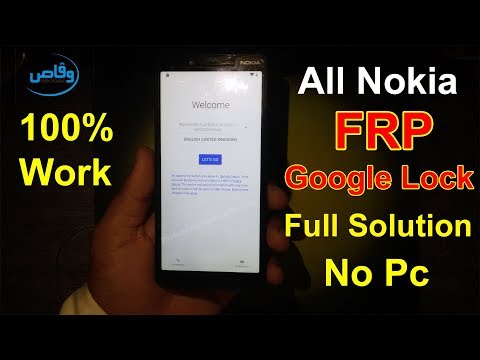 All Nokia Android 9 0 Frp Google Lock Bypass Without Pc Nokia 1