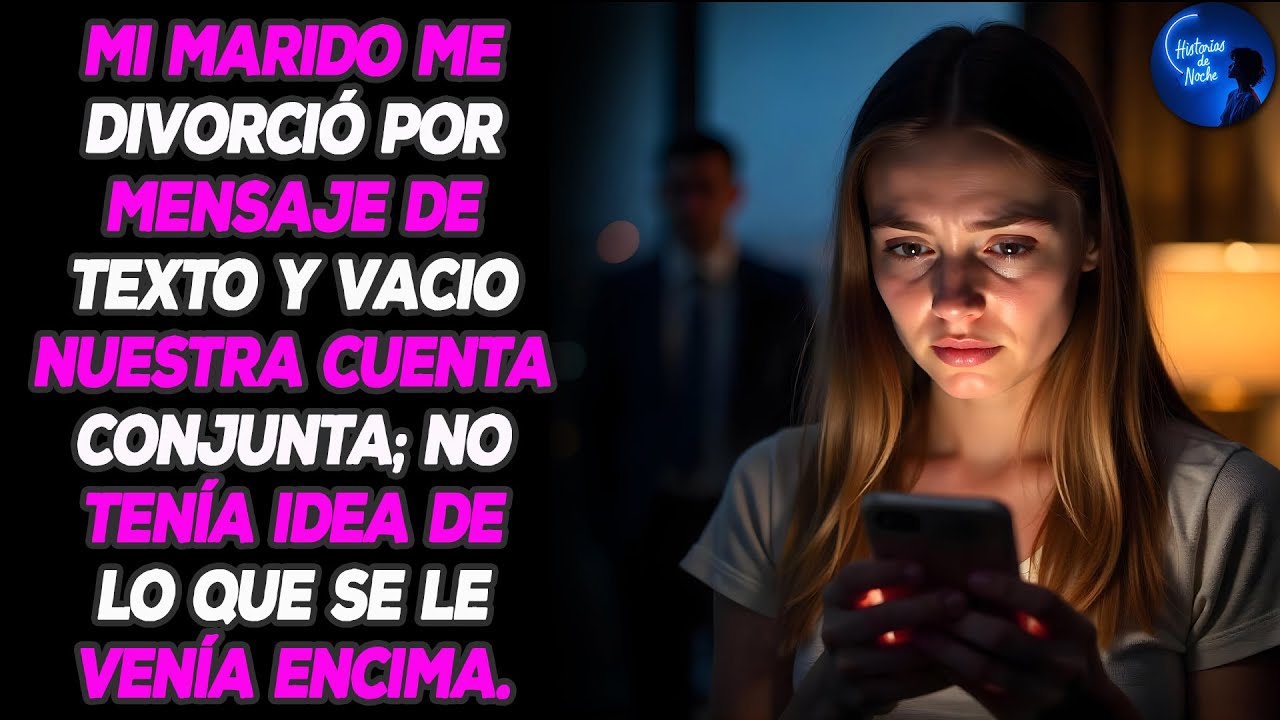 Mi marido me abandonó por un mensaje de texto, ni se imaginaba lo que le iba a caer encima