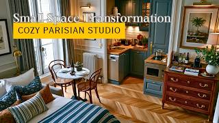 Parisian Charm in Small Spaces: Creating a Cozy Flat That Feels Like Classic Par
