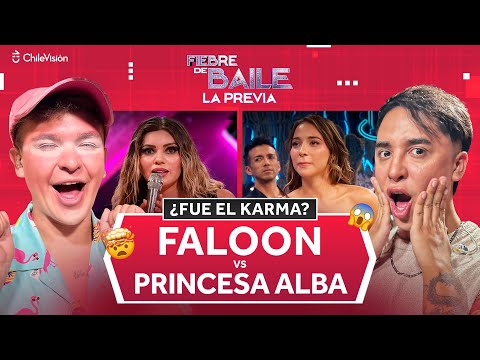 ¡TENSO CRUCE ENTRE FALOON Y PRINCESA ALBA!😲Fiebre De Baile La Previa con The Ellas Show🎤 Capítulo 28