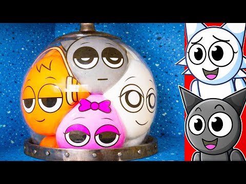 Reacting to THE MOST SATISFYING SPRUNKI VIDEOS EVER!