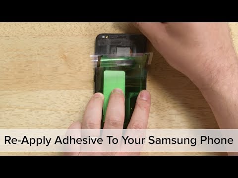How To Re-Apply Adhesive to Your Samsung Galaxy Phone!