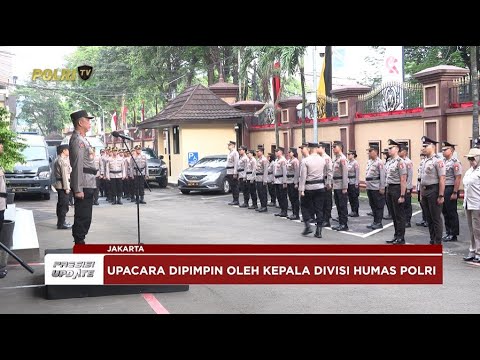 PRESISI UPDATE: DIVISI HUMAS POLRI GELAR UPACARA KENAIKAN PANGKAT PERSONEL 30/06/25 (16.00)