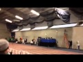 60m dash finals, second place 6.99