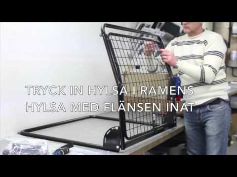 Hundgrind Artfex Modell 2 Enkeldörr