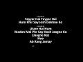 Tayyar Hain Karaoke Psl Anthem Tayyar Ho