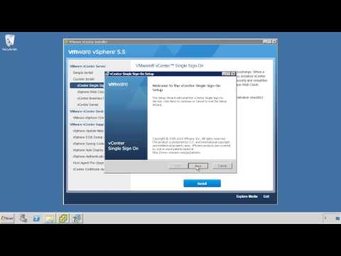 Building a Multi Site vCenter SSO 5.5 Configuration