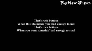 Eminem - Rock Bottom | Lyrics on screen | Full HD