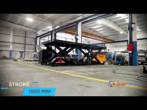 Heavy-Duty Tandem Lift Table - 20000 kg Capacity II Onder Lift