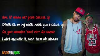 Chris Brown &amp; Tyga - 48 Bar Rap [LYRIC VIDEO]