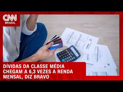 Classe média: dívidas chegam a 6,3 vezes a renda mensal | CNN MERCADO
