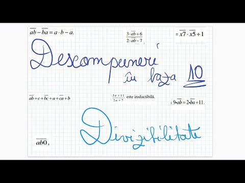 Descompuneri in baza 10 & Divizibilitate