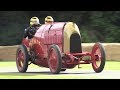 The Beast of Turin: 1911 Fiat S76 in Action - 28.4-litre 4-Cylinder Engine Sound