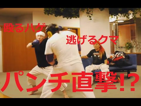 【パンチ直撃！？顔面ありスパーリング】