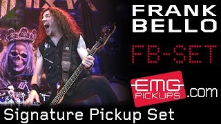 Video thumbnail for Frank Bello Signature Bass Pickup Set on EMGtv by EMGtv