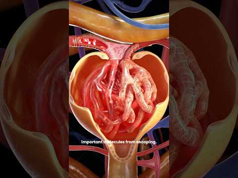 The kidney’s filtration process explained in 3D | Part 1 #3danatomy