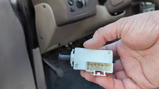 2003 Chrysler Town and Country Brake Switch Replacement