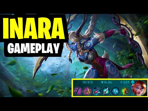 INARA JUNGLE - SNIPE WITH CN SERVER | VAINGLORY 5V5 |