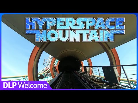 [4K] HyperSpace Mountain - On Ride Front Row- Disneyland Paris