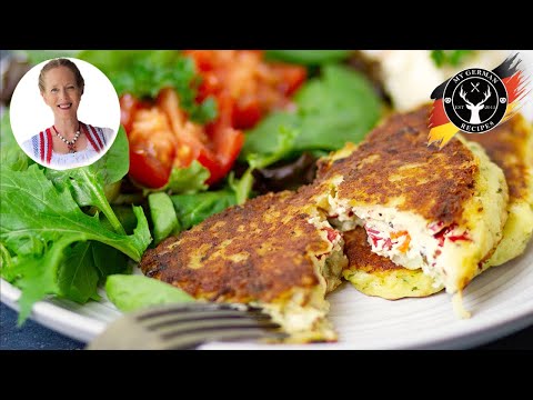 How to make Stuffed Potato Cakes ✪ MyGerman.Recipes