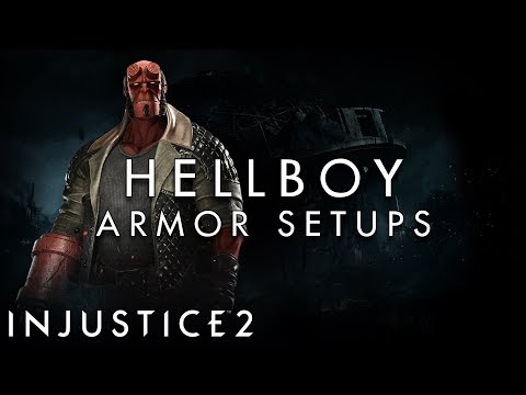 Injustice 2 - Hellboy - Armor Setups