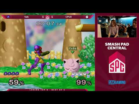 SPC 109 Losers Top 8 - Samus (Valk) vs CPU0 (Jigglypuff)