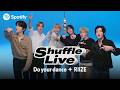 RIIZE Do Your Dance Shuffle Live Spotify K Pop ON RECORD
