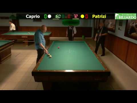 Caprio vs Patrizi - Gara Interregionale 1/2/3 Cat. CSB Accademia del Biliardo Terni 4 Giu 2017