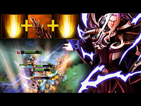ABSOLUTELY PERFECT GAME | RANK 22 INVOKER vs LINA MID EPIC CATACLYSM COMBO | Dota 2 Invoker