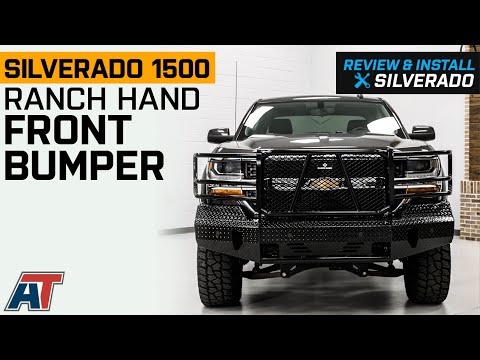 2016-2018 Silverado Ranch Hand Summit Front Bumper Review & Install