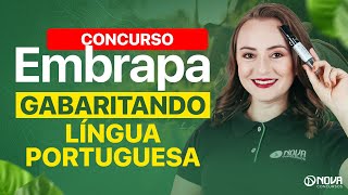 CONCURSO EMBRAPA 2025: QUESTÕES COMENTADAS LÍNGUA PORTUGUESA