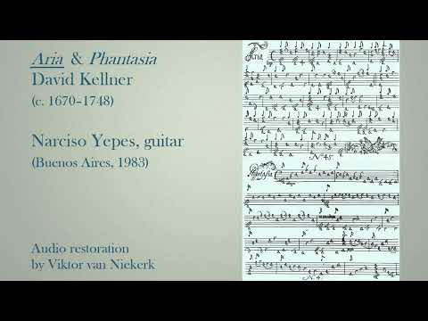 𝘼𝙧𝙞𝙖 & 𝙋𝙝𝙖𝙣𝙩𝙖𝙨𝙞𝙖 ♫ David Kellner • 𝘕𝘢𝘳𝘤𝘪𝘴𝘰 𝘠𝘦𝘱𝘦𝘴 ♪ 10-string guitar • Teatro Colón • 1983 • restored