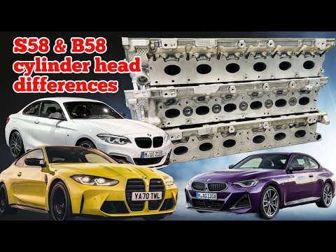 BMW B58 and S58 cylinder head cores differences! !