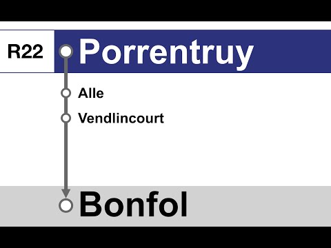 annonces CFF TTS » R22 Porrentury — Bonfol | RER Jura | SLBahnen