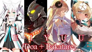 Download lagu Eiyuu (Ultraman Nexus OP) Mashup - Doa   Bakatare | Ultraman   Hololive mp3