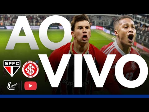 SÃO PAULO X INTERNACIONAL AO VIVO DIRETO DA VILA BELMIRO - BRASILEIRÃO AO VIVO AGORA - 37ª RODADA