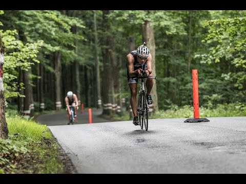 2015-06-21 Garmin Triathlon Radków 1/4 IM zjazd - Karłów nawrót 10 km