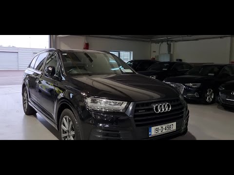 191D4987 - 2019 Audi Q7 Q7 3.0TDI 231BHP QUATTRO S-LINE WITH BLACK STYLING ...