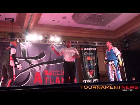 Raymond Daniels vs Ross Levine Exteme Warrior Finals at the Battle of Atlanta 2013