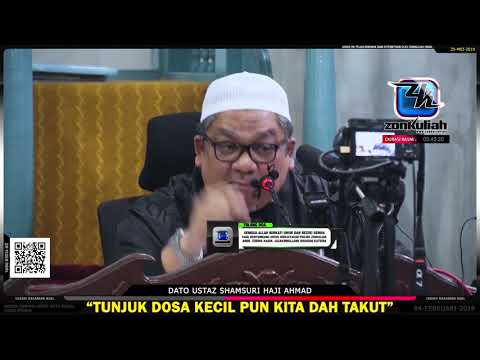 Tazkirah : Allah Tahu Dosa Kita - Ustaz Shamsuri Haji Ahmad