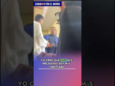 Cuba: infiltrado interrumpe misa en Camagüey para defender régimen