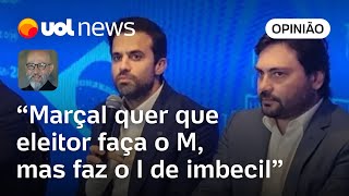 Pablo Marçal confessa que faz o 'I', de imbecil, para chamar a atenção | Josias de Souza