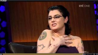 Sinead O&#39; Connor flirts with Ryan Tubridy on the late late show