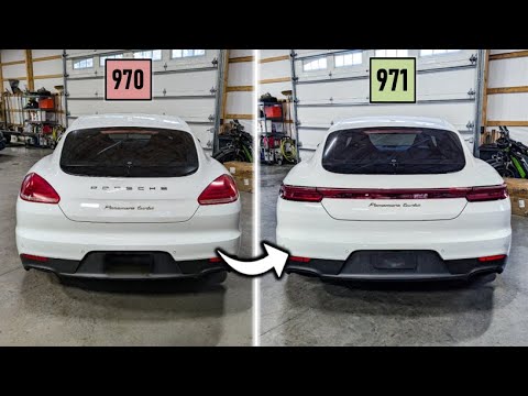 Panamera 970 to 971 Taillight Conversion