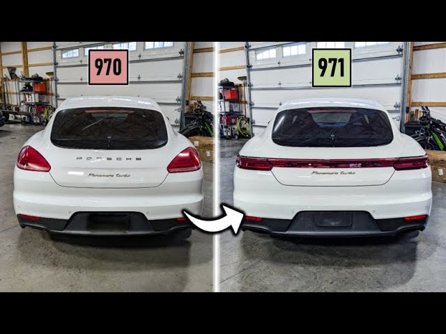 Panamera 970 to 971 Taillight Conversion