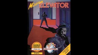 Commodore 64 Tape Loader Euro Gold Mission Elevator 1986