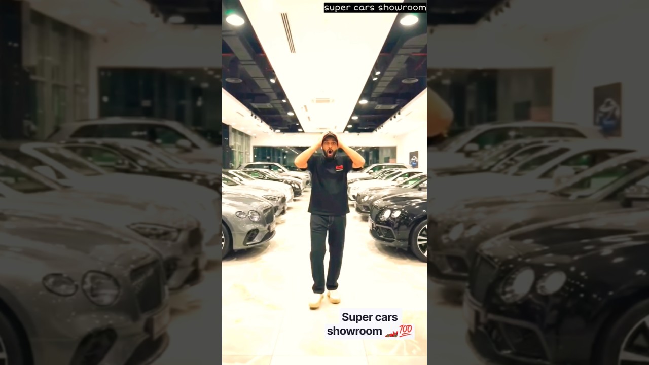 Super cars showroom 🏎️💯 shorts #trending #viral 🏎️