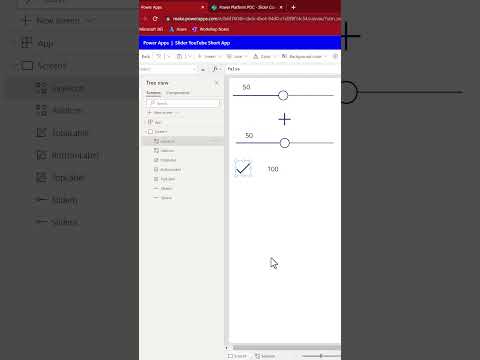 Use a Slider In Place Of a Number Field In Power Apps