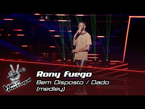 Rony Fuego - "Bem Disposto" / "Dado" (medley) | The Voice Portugal